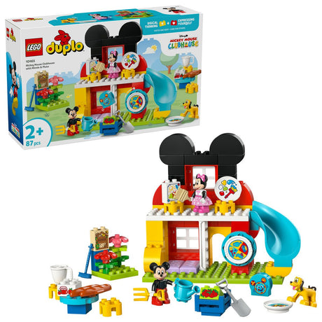 LEGO DUPLO CLUBUL LUI MICKEY MOUSE CU MINNIE SI PLUTO 10465