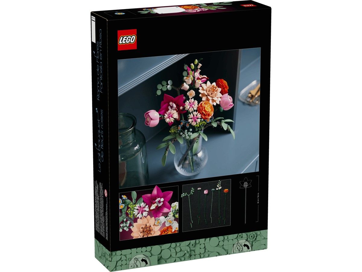 LEGO BOTANICALS BUCHET DE FLORI ROZ 10342