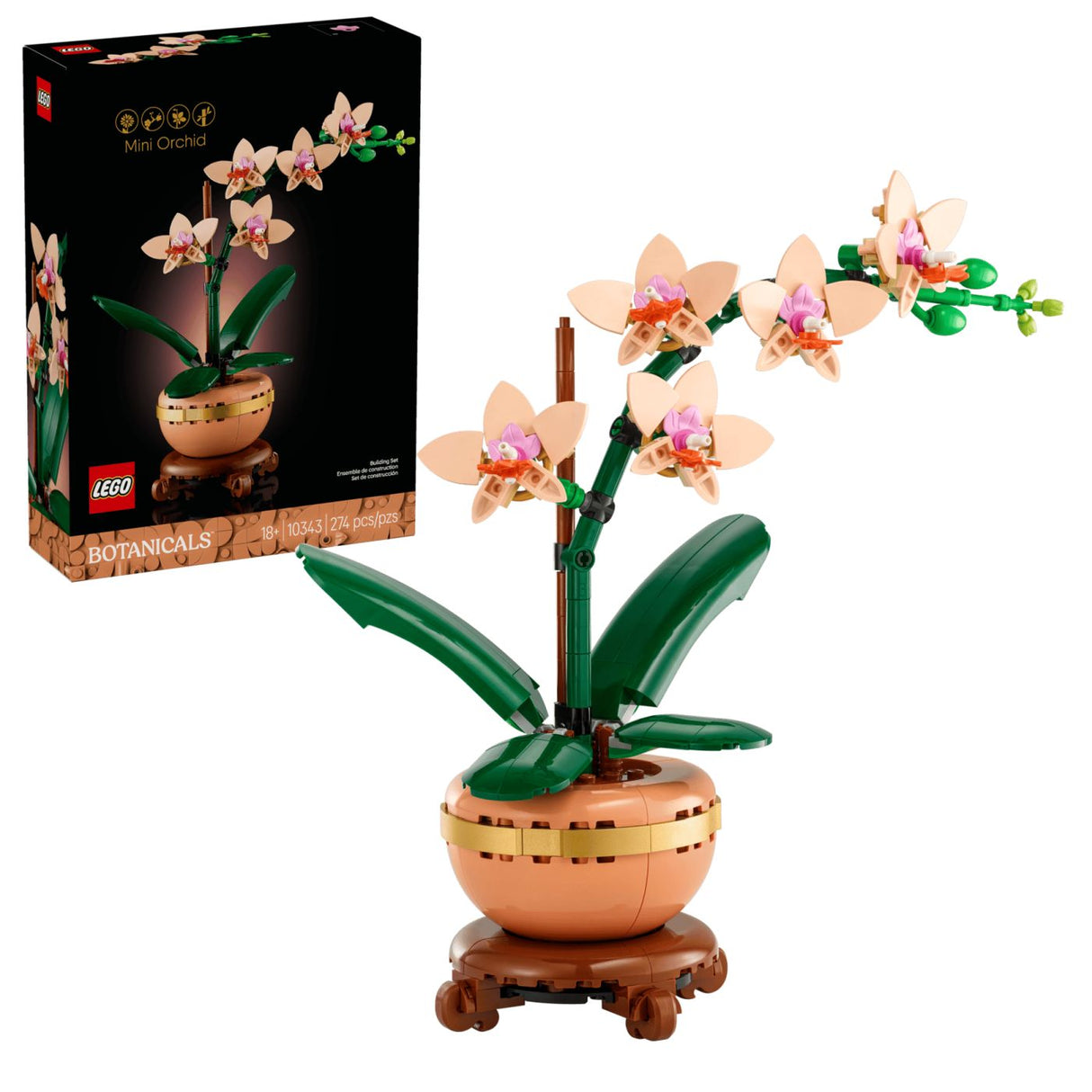 LEGO BOTANICALS MINI ORHIDEE 10343