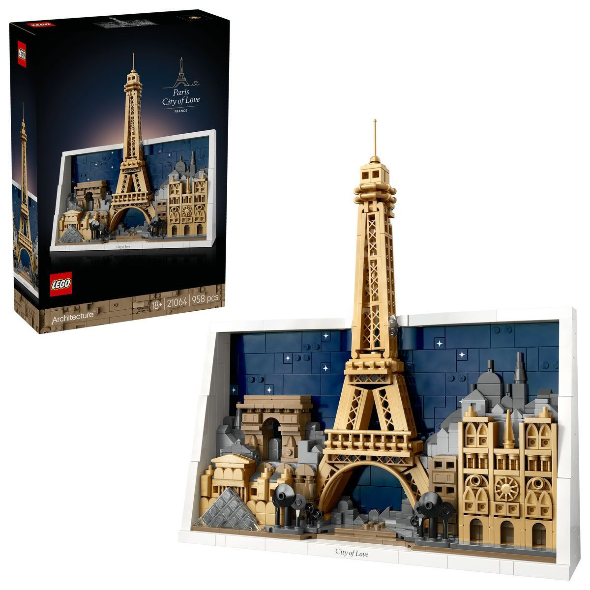 LEGO ARHITECTURE ORASUL IUBIRII 21064