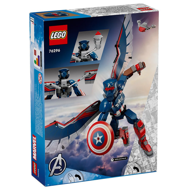 LEGO SUPER HEROES FIGURINA DE CONSTRUCTIE CAPITANUL AMERICA 76296