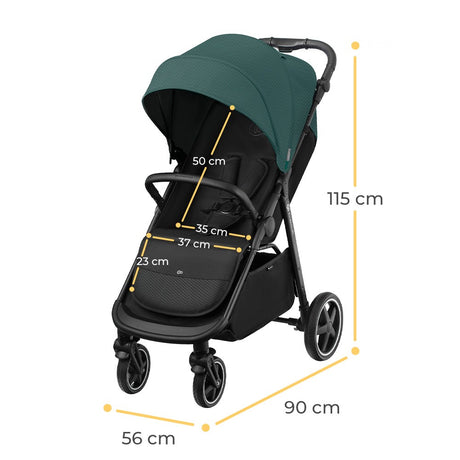 CARUCIOR SPORT KINDERKRAFT ROUTE, EMERALD GREEN