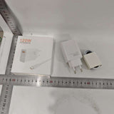 Incarcator Retea Super Charge pentru Telefon, Vivimall, 120W Standard UE, Port USB-B cu Cablu TYPE-C de 1m Inclus, Alb - vivimall.ro
