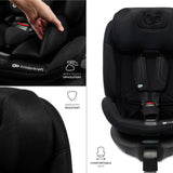 SCAUN AUTO KINDERKRAFT XRIDER 2 I-SIZE 40-150 CM GREY