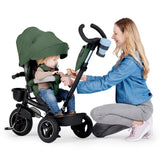 TRICICLETA KINDERKRAFT SPINSTEP, GREEN