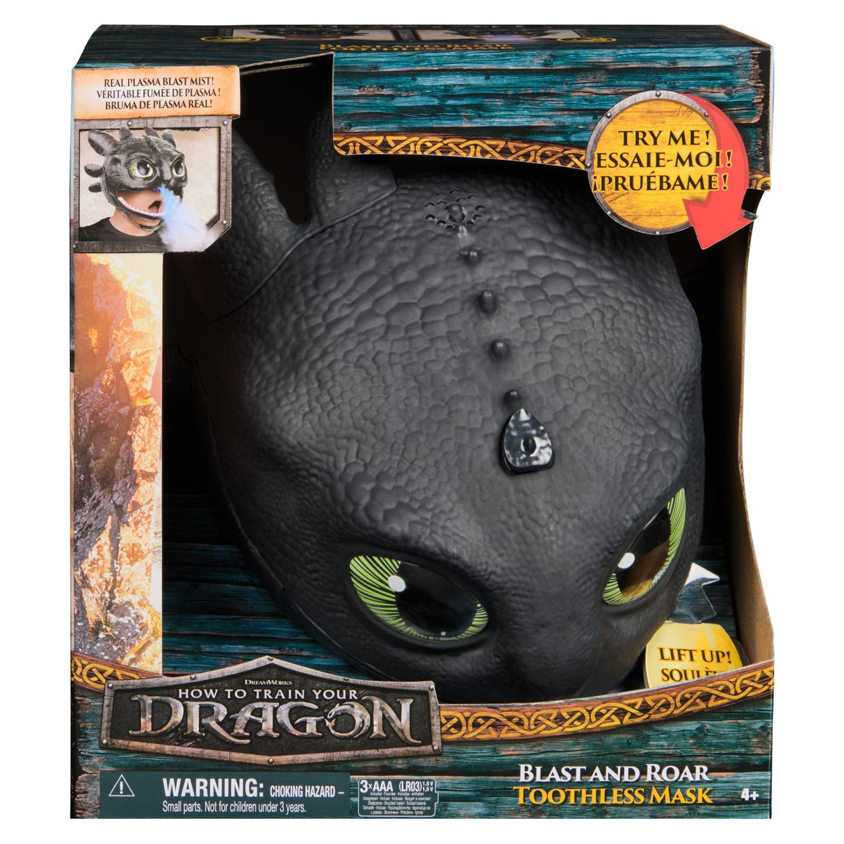 CUM SA ITI DRESEZI DRAGONUL MASCA DRAGON CU SUNETE SI ABUR