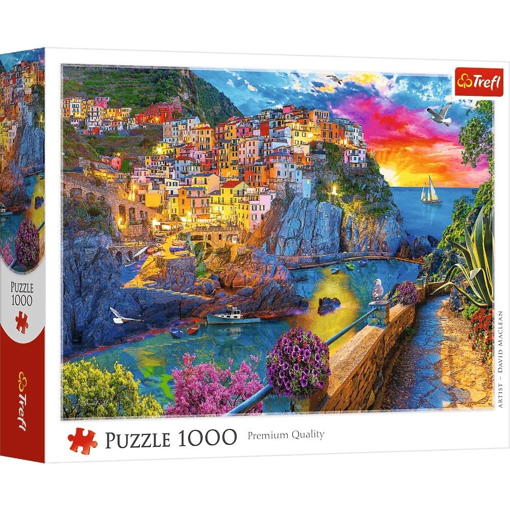PUZZLE TREFL 1000 O PLIMBARE DE SEARA PRIN CINQUE TERRE
