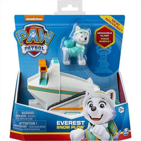 PATRULA CATELUSILOR VEHICULE CU FIGURINA CATELUS EVEREST