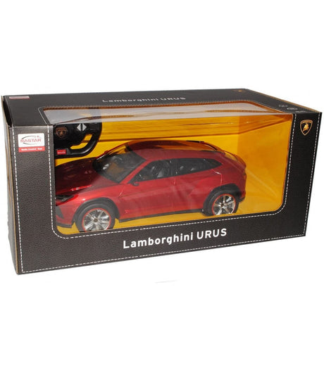 MASINA CU TELECOMANDA LAMBORGHINI URUS ROSU CU SCARA 1 LA 14