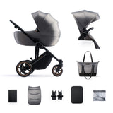 CARUCIOR 2IN1 KINDERKRAFT PRIME 2, SHADOW GREY