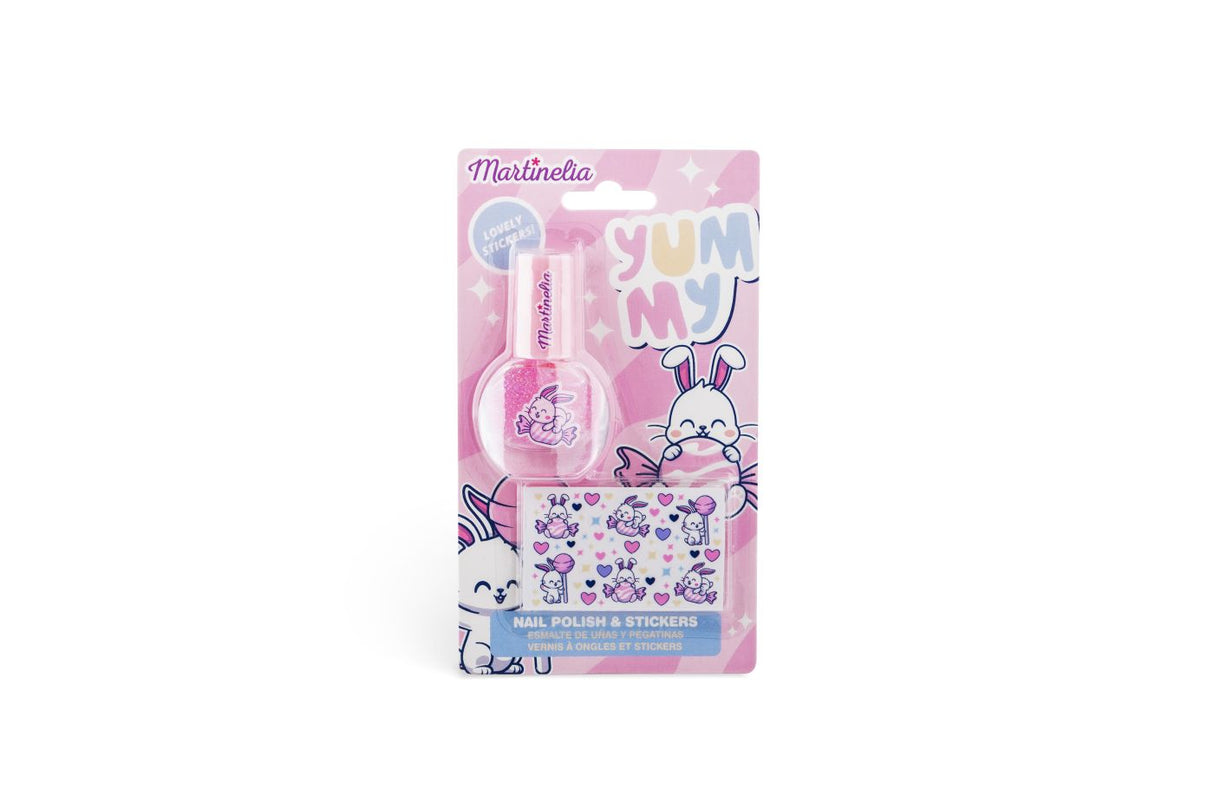 MARTINELIA YUMMY SET LAC DE UNGHII SI STICKERS