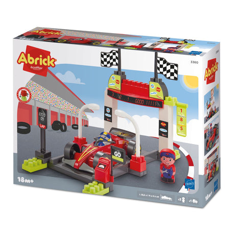 ECOIFFIER ABRICK SET CONSTRUCTIE OPRIRE LA BOXE FORMULA 1