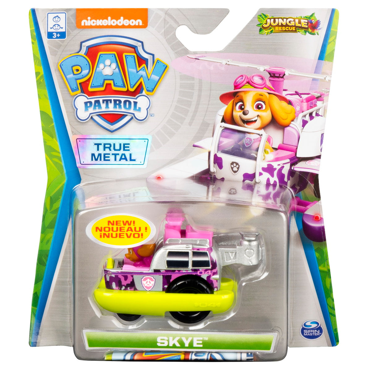 PATRULA CATELUSILOR MACHETA METALICA SKYE JUNGLE RESCUE