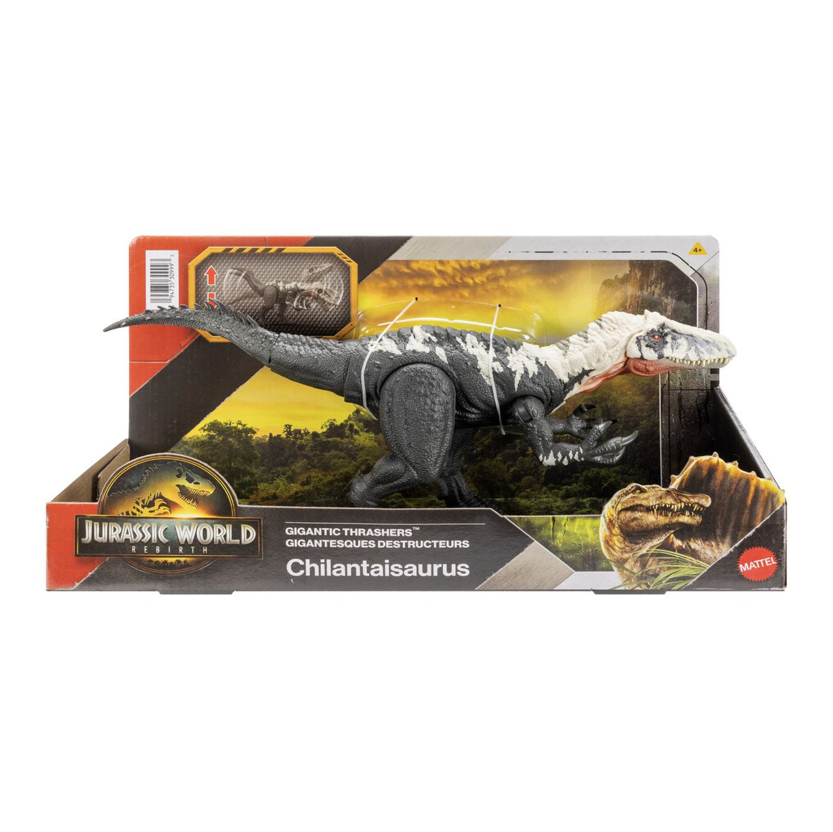 JURASSIC WORLD RENASTEREA DINOZAUR GIGANTIC CHILANTAISAURUS INTERACTIV