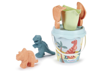 ECOIFFIER  SET GALEATA DINO CU 2 FORME DE NISIP 17CM
