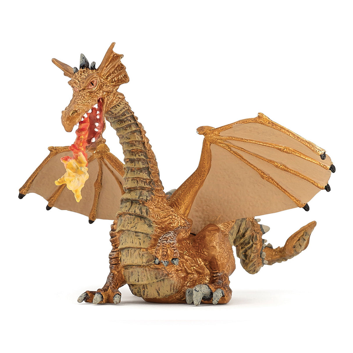 PAPO FIGURINA DRAGON AURIU INARIPAT CU FLACARA