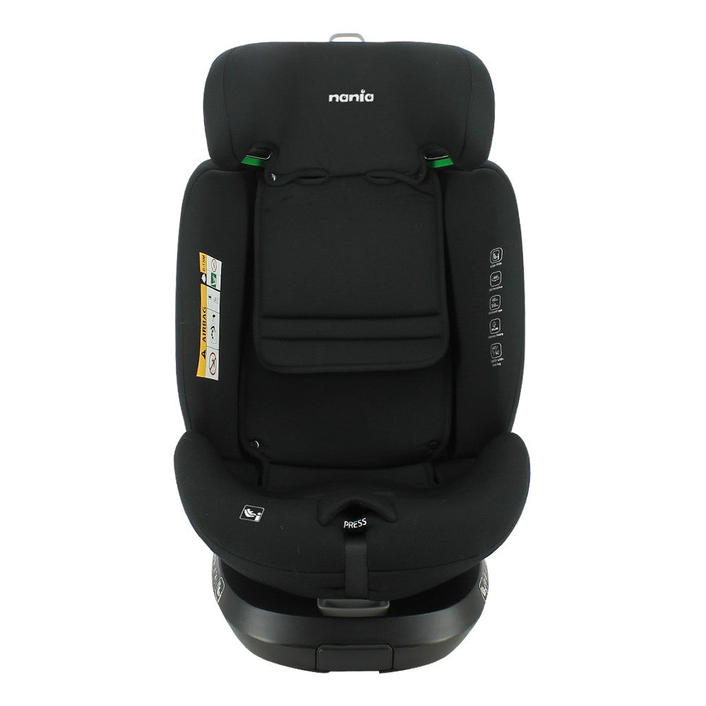 SCAUN AUTO NANIA SPIRIT, 40-150 CM, BLACK
