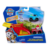 PATRULA CATELUSILOR SET FIGURINA MARSHALL  SI VEHICUL CU LANSATOR