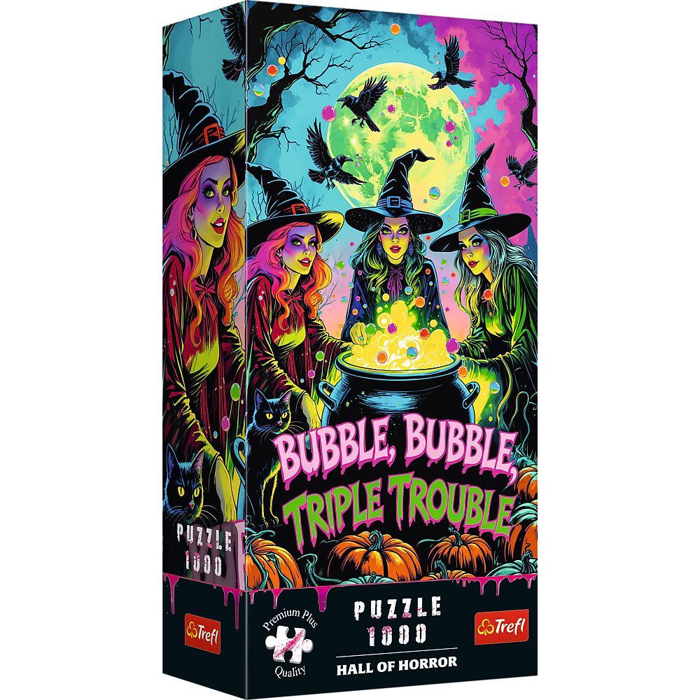 PUZZLE TREFL 1000 PREMIUM PLUS SALA GROAZEI VRAJITOARE