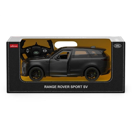MASINA CU TELECOMANDA RANGE ROVER SPORT SV NEGRU SCARA 1 LA 14