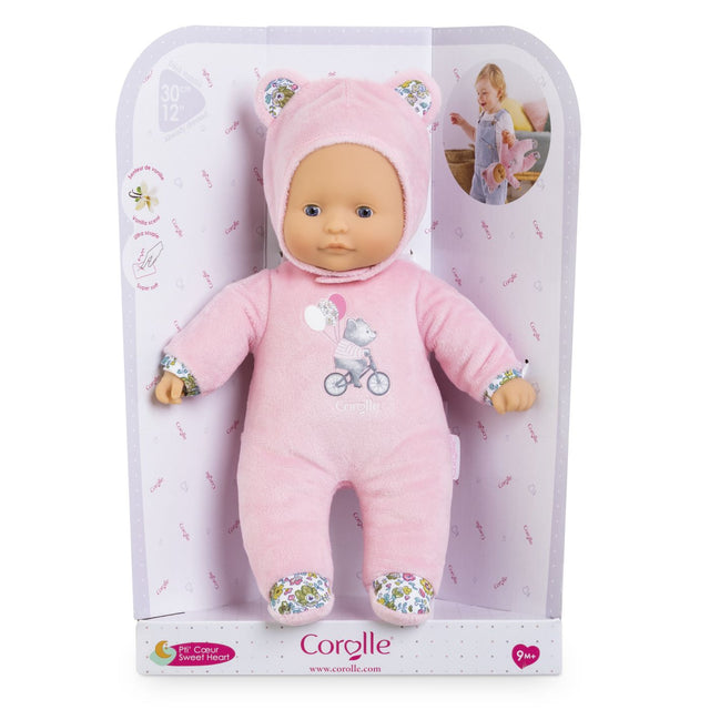 COROLLE MDC BEBELUS SWEET HEART URSULET ROZ 30CM