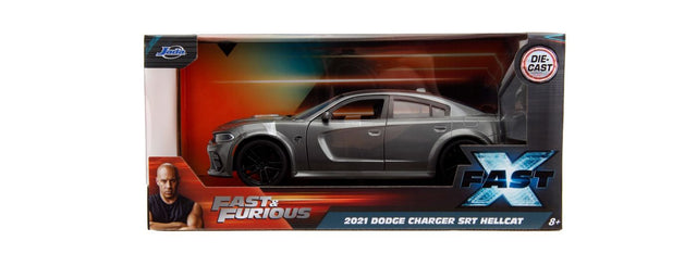 JADA FAST AND FURIOUS MASINUTA METALICA DODGE CHARGER SRT HELLCAT 2021 SCARA 1 LA 24
