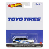 HOT WHEELS PREMIUM REAL RIDERS POP CULTURE MASINUTA METALICA NISSAN SKYLINE VAN 69 SCARA 1:64