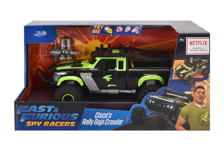MASINUTA FAST AND FURIOUS SPY RACERS CISCO'S RALLY BAJA CRAWLER SCARA 1:24