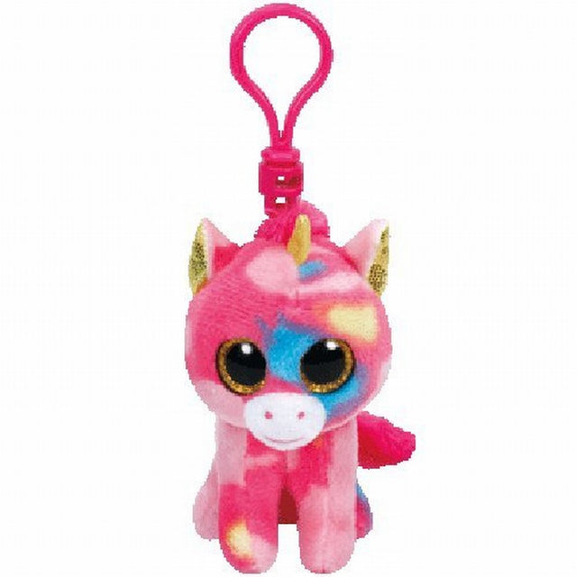 PLUS BRELOC TY 8.5CM BOOS UNICORN MULTICOLOR