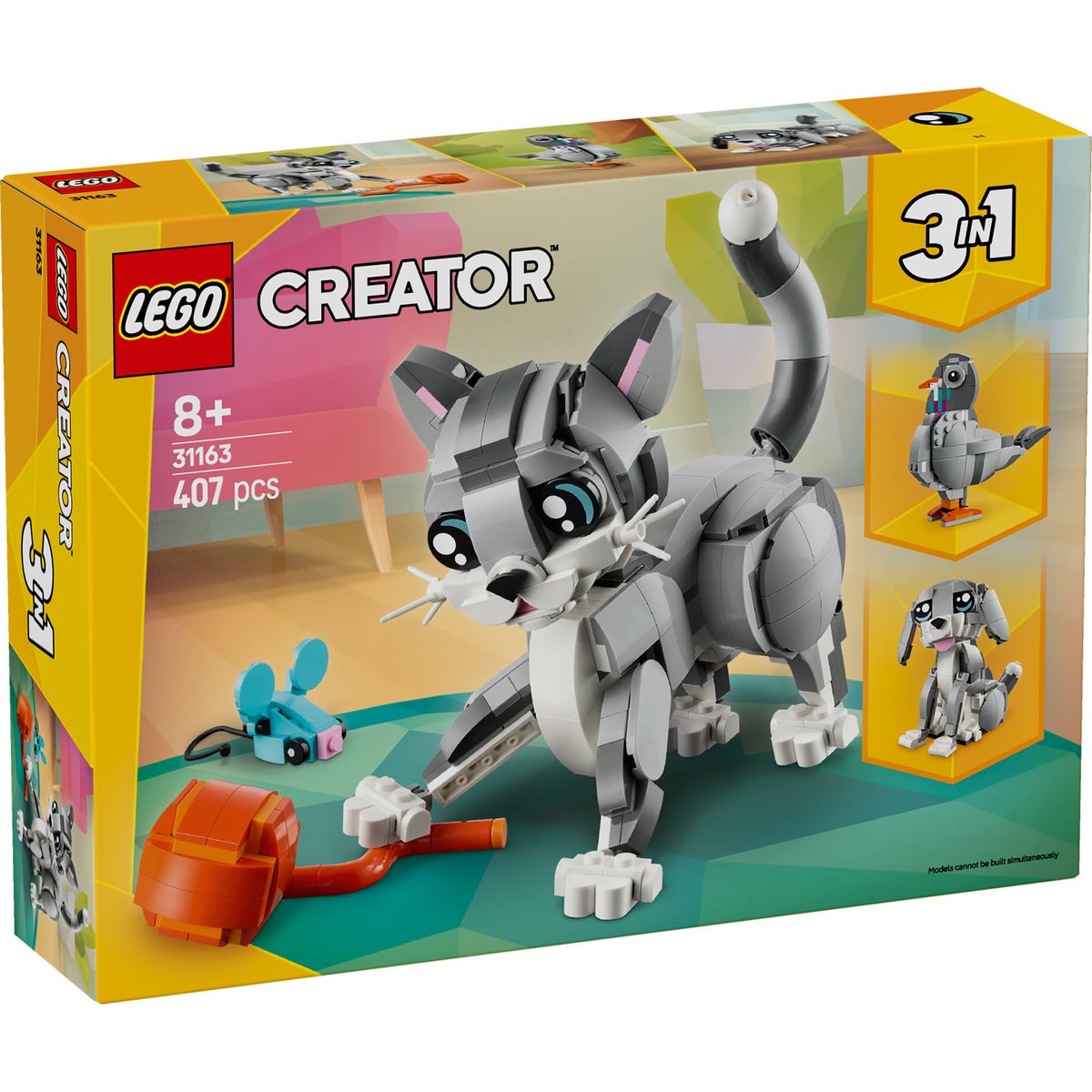 LEGO CREATOR PISICA JUCAUSA 31163
