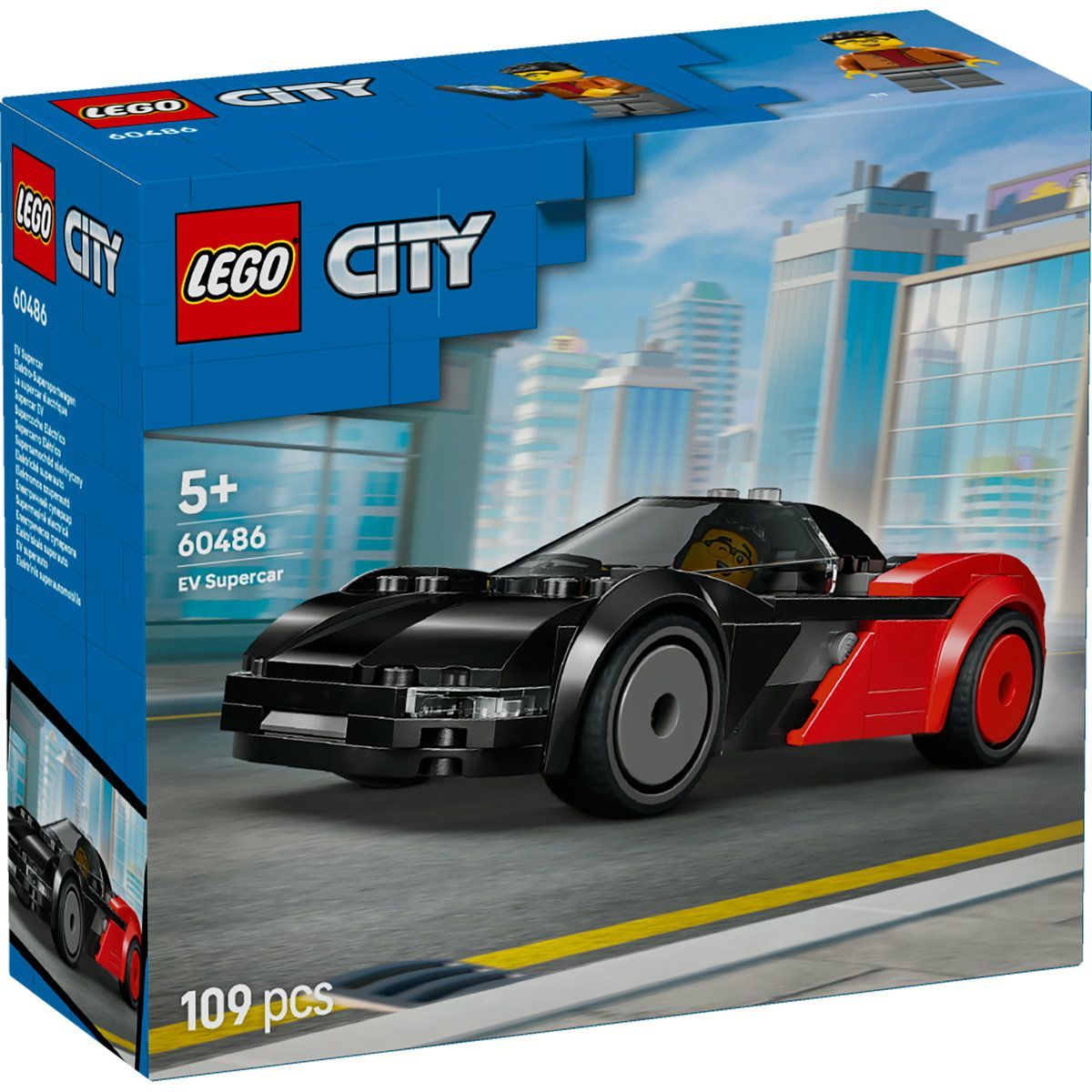 LEGO CITY SUPERMASINA ELECTRICA 60486