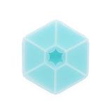 CUTIE SNACK HEXAGON SNACKLE 6 COMPARTMENTE, MELII, BLUE