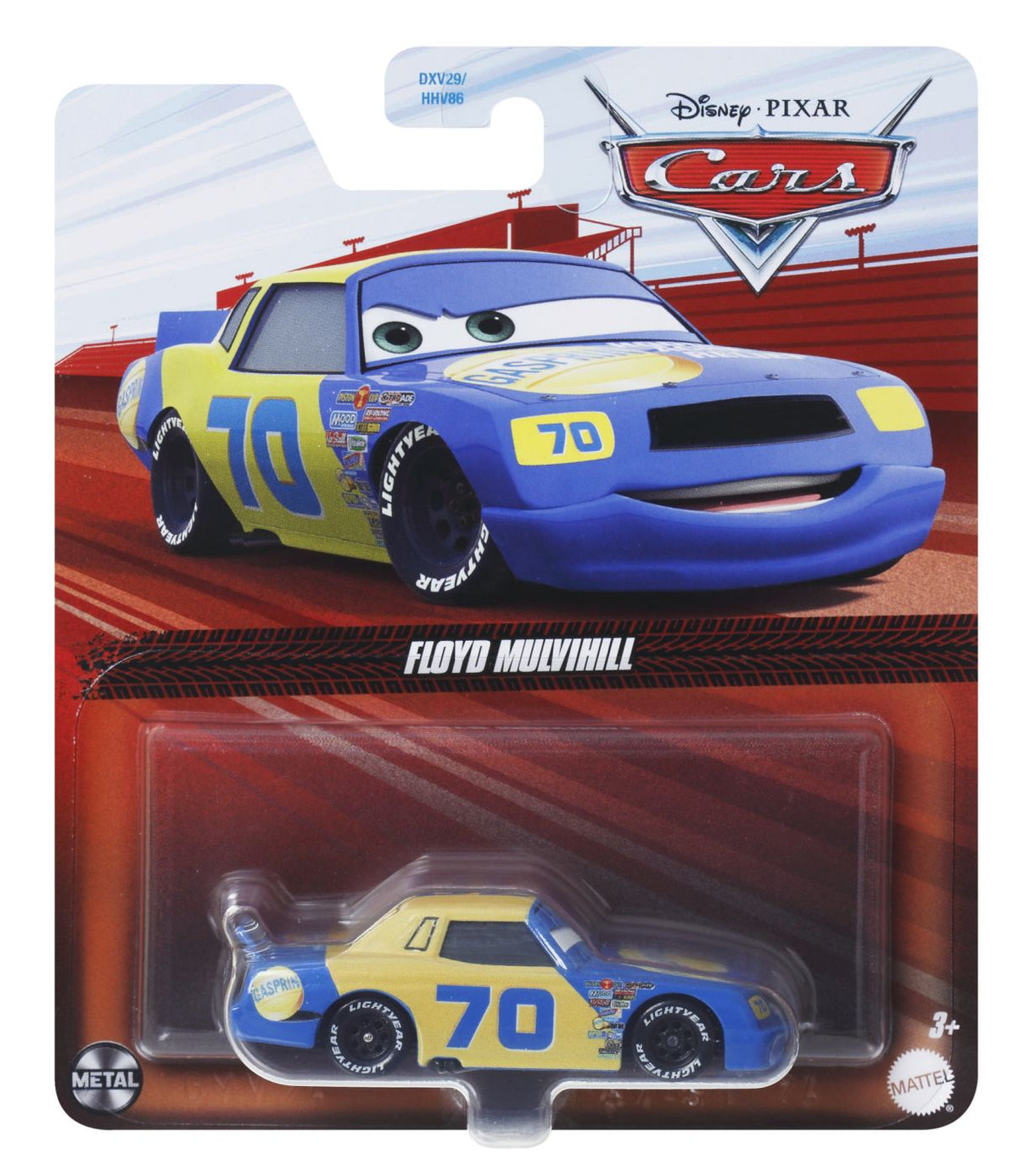 MASINUTA METALICA CARS3 PERSONAJUL FLOYD MULVIHILL