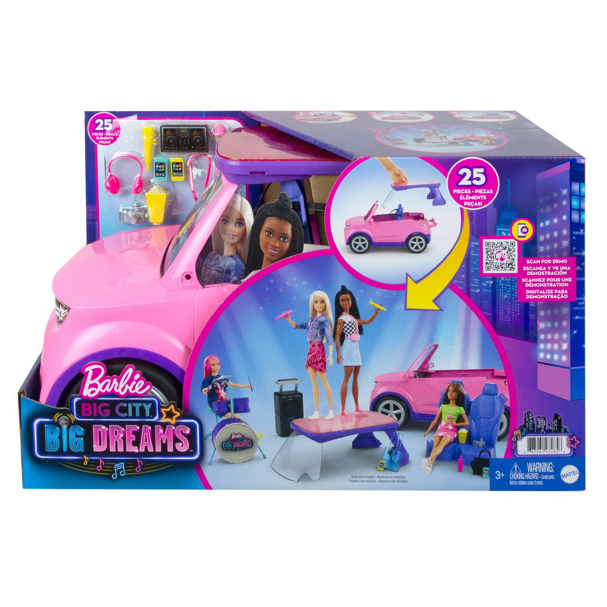 BARBIE MASINA 2IN1