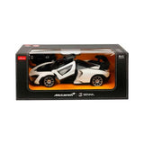 MASINA CU TELECOMANDA MCLAREN SENNA ALB SCARA 1 LA 14