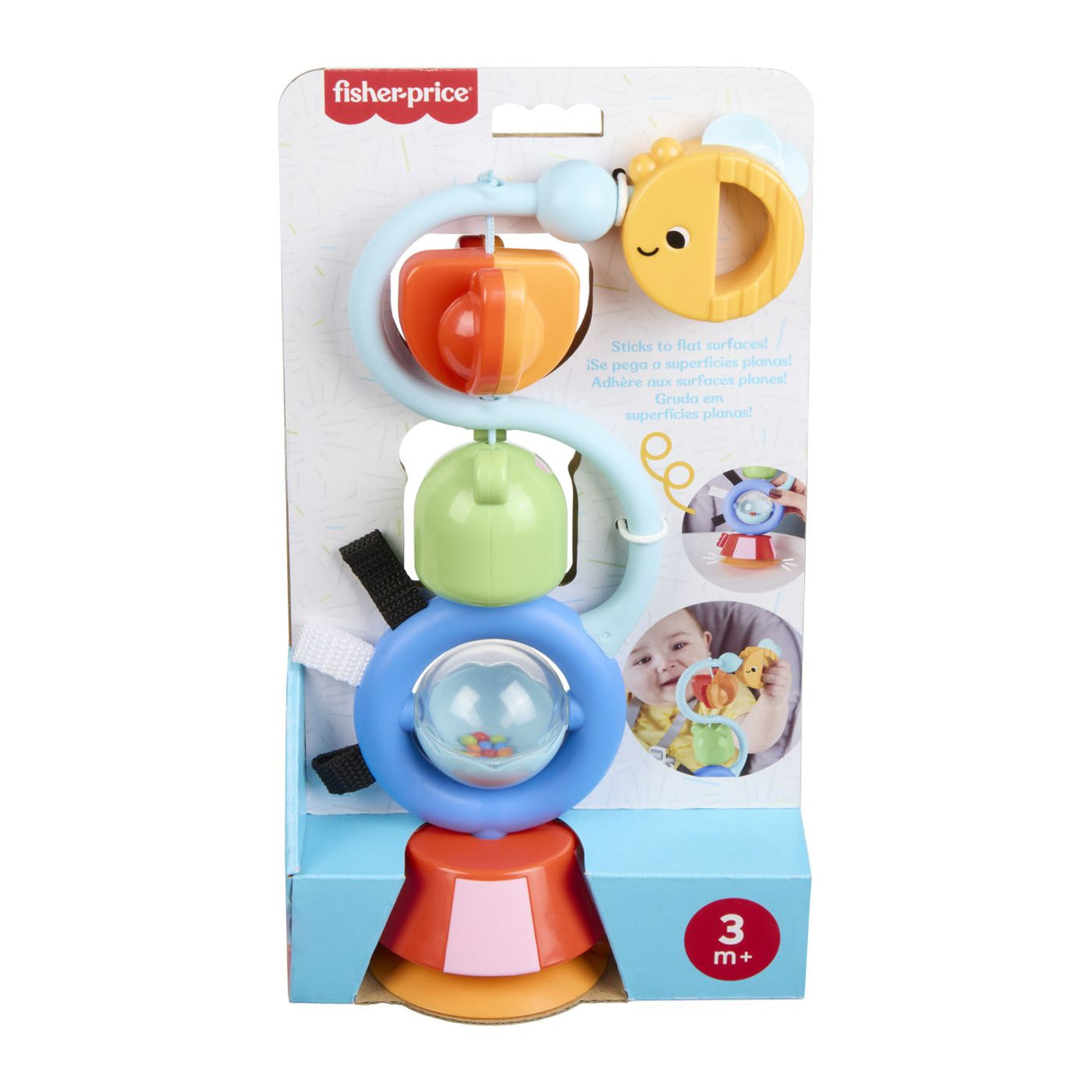 FISHER PRICE JUCARIE SENZORIALA CU VENTUZA