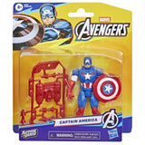 MARVEL AVENGERS ACTION VERS SET FIGURINA CAPTAIN AMERICA SI ACCESORII 11.4CM