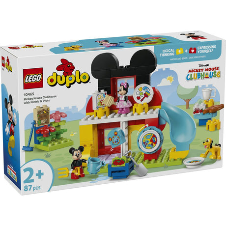 LEGO DUPLO CLUBUL LUI MICKEY MOUSE CU MINNIE SI PLUTO 10465