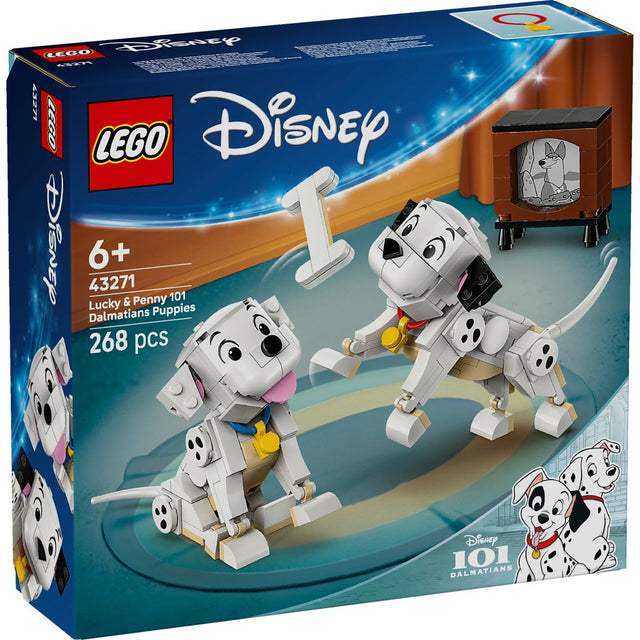 LEGO DISNEY CATELUSII LUCKY SI PENNY DIN 101 DALMATIENI 43271
