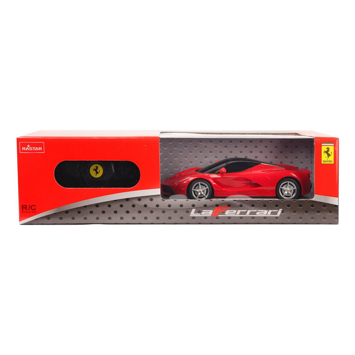 MASINA CU TELECOMANDA FERRARI LAFERRARI ROSU CU SCARA 1 LA 24