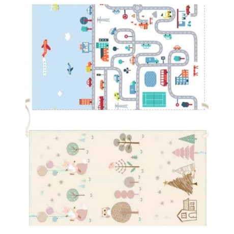 Covoras educativ 2 fete spuma | SmartMat - vivimall.ro