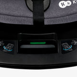 SCAUN AUTO KINDERKRAFT XPEDITION ROTATIV, 0-36 KG, CU ISOFIX, GREY