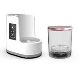 Dispozitiv Portabil de Curatare a Pensulelor de Machiaj, Vivimall, cu Functie de Uscare, 5V, 850RPM, Cablu 1.2 m, 17.3 x 12.1 x 17.5 cm, Alb - vivimall.ro