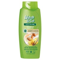 Wash&Go Șampon Vanilie, Ulei de Migdale și Lapte de Ovăz — 675 ml - vivimall.ro