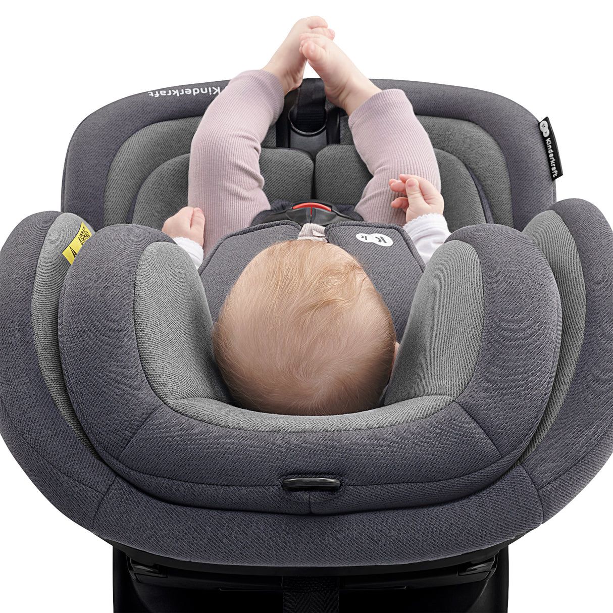 SCAUN AUTO KINDERKRAFT XPEDITION ROTATIV, 0-36 KG, CU ISOFIX, GREY