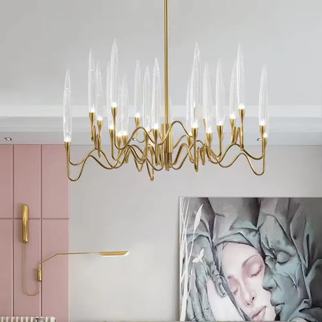 Candelabru Cristal Delta 12Xg4 - vivimall.ro
