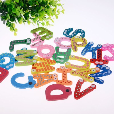 Set 26 magneti educativi alfabet | ABCWood - vivimall.ro