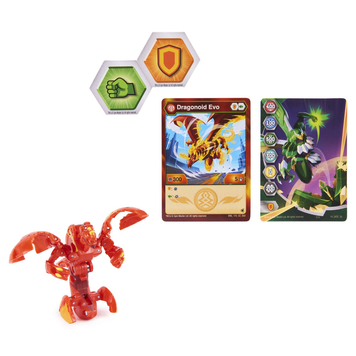 BAKUGAN S4 BILA CLASICA DRAGONOID EVO
