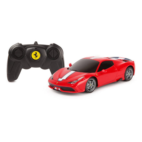 MASINA CU TELECOMANDA FERRARI 458 SPECIALE ROSU CU SCARA 1 LA 24