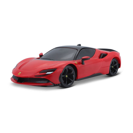MAISTO MASINUTA CU TELECOMANDA 2.4GHz FERRARI SF90 STRADALE SCARA 1 LA 24
